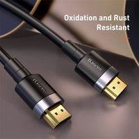 Baseus Cafule HDMI Cable 4K 5m Black - كيبل HDMI بيسوس كافول 4K 5 متر أسود