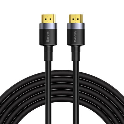 Baseus Cafule HDMI Cable 4K 5m Black - كيبل HDMI بيسوس كافول 4K 5 متر أسود
