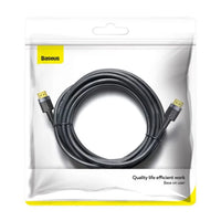 Baseus Cafule HDMI Cable 4K 5m Black - كيبل HDMI بيسوس كافول 4K 5 متر أسود