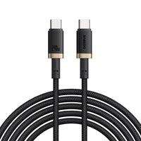 Baseus Dura Cable USB-C→C 240W 1m Black | كابل بيسوس ديورا USB-C→C 240 واط 1 متر أسود