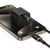كابل Baseus Dura Cable USB-C إلى USB-C 100W 2m ذهبي وأسود | Baseus Dura Cable C-C 100W 2m Gold+Black