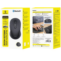Baseus F02 Wireless Mouse Bluetooth Black - ماوس لاسلكي بيسوس F02 بلوتوث أسود
