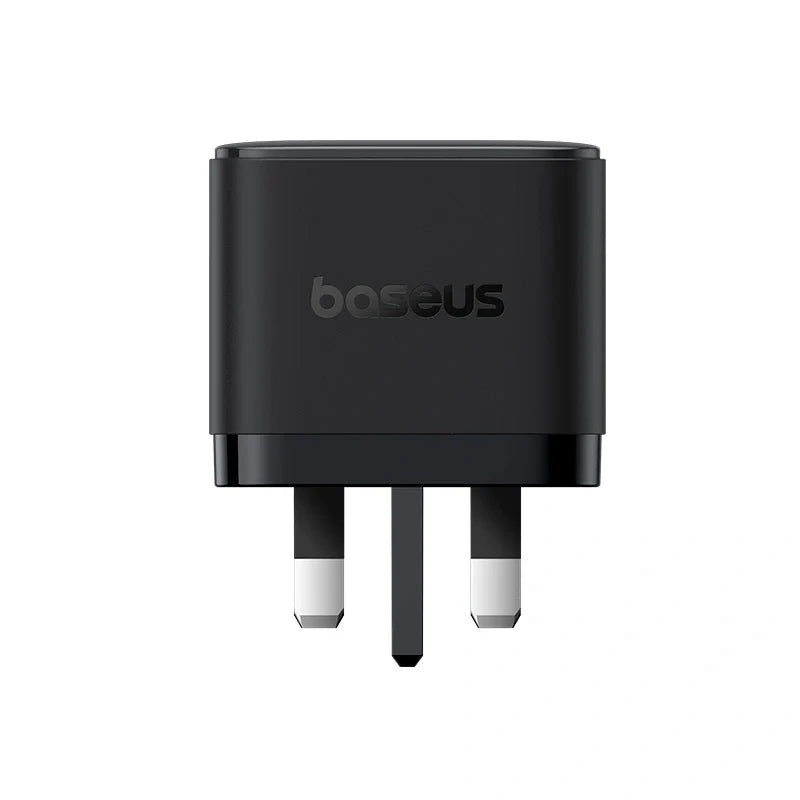 شاحن بيسوس بالم 2C+U بقوة 65W قابس بريطاني أسود | Baseus Palm Charger 2C+U 65W UK Black