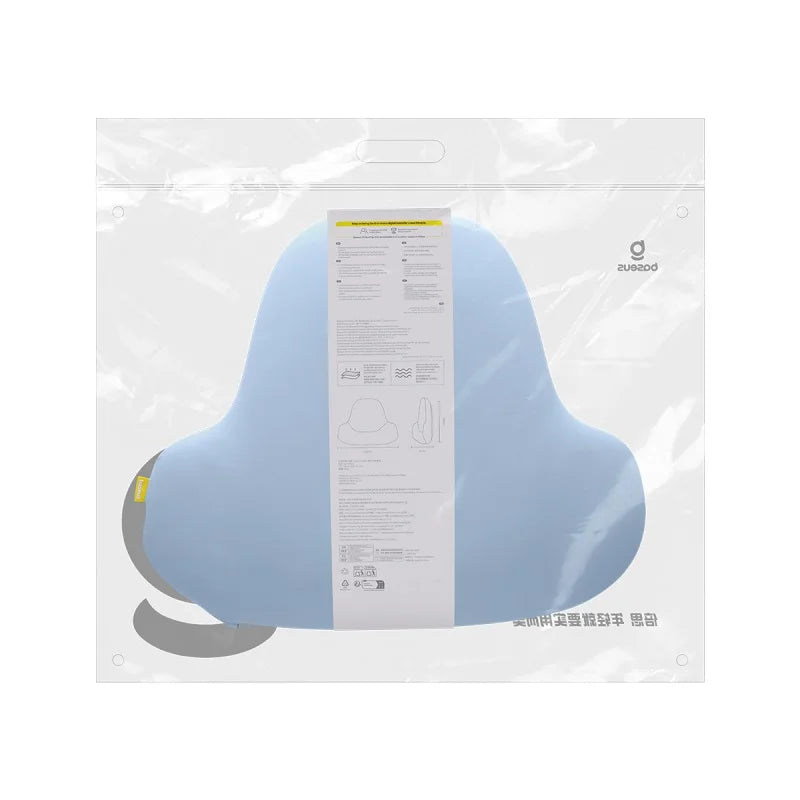 Baseus PrimeTrip VH1 Lumbar Pillow Blue - وسادة ظهر بيسوس برايم تريب VH1 زرقاء