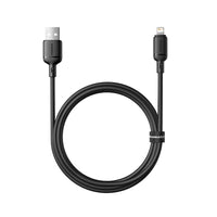 كابل Baseus Silky Cable USB إلى Lightning 2.4A 1m أسود | Baseus Silky Cable USB-iP 2.4A 1m Black