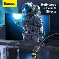 كابل باسيوس HDMI عالي الدقة 5 متر أسود - Baseus High Definition HDMI→HDMI Cable 5m Black