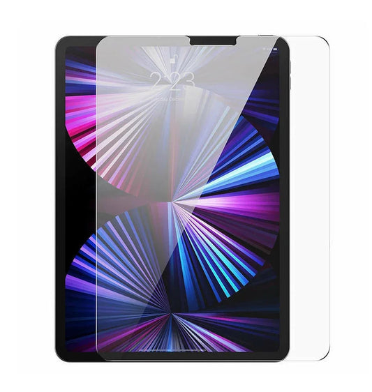 Baseus iPad Pro/Air3 10.5" / iPad 7/8/9 10.2" Crystal Series HD Tempered Glass Screen Protector - واقي شاشة زجاجي مقوى