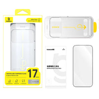 Baseus iPhone 17 Pro Max Crystalline HD Tempered Glass Screen Protector - واقي شاشة زجاجي مقوى عالي الوضوح