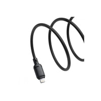 Baseus Silky Cable USB-A→C 3A 1m Black | كابل بيسوس سيلكي USB-A→C 3 أمبير 1 متر أسود