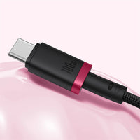 Baseus Dura Cable C-C 100W 1m Red+Black - كابل بيسوس دورا