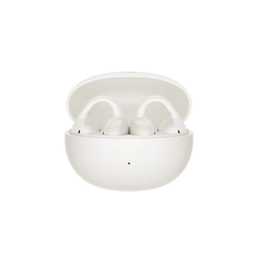 Baseus Bass BC1 Open-Ear Earbuds White - سماعات بيسوس باس BC1 مفتوحة الأذن بيضاء