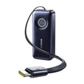 Baseus EnerCore CR11 Power Bank 20000mAh 67W Black - باور بانك بيسوس انركور CR11 20000 مللي أمبير 67 واط أسود