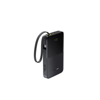 Baseus EnerFill FC51 Bipow2 Pro Power Bank 10000mAh 22.5W Black Built-in Cable - باور بانك بيسوس انرفيل FC51 بايباو 2 برو 10000 مللي أمبير 22.5 واط أسود بكيبل مدمج