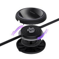 Baseus Free2Draw Retractable Cable C→C 100W 1m Black | كابل بيسوس قابل للسحب C→C 100 واط 1 متر أسود