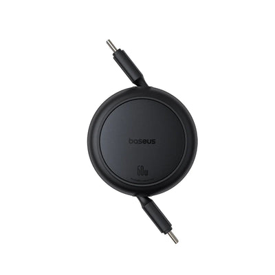 Baseus Free2Pull Mini Cable C-C 60W 1m - كابل بيسوس قابل للسحب