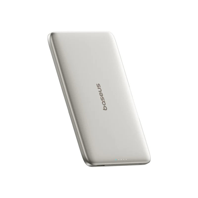 Baseus PicoGo Ultra-Slim Magnetic Power Bank 5000mAh | باور بانك بيسوس بيكو جو مغناطيسي نحيف للغاية 5000 مللي أمبير