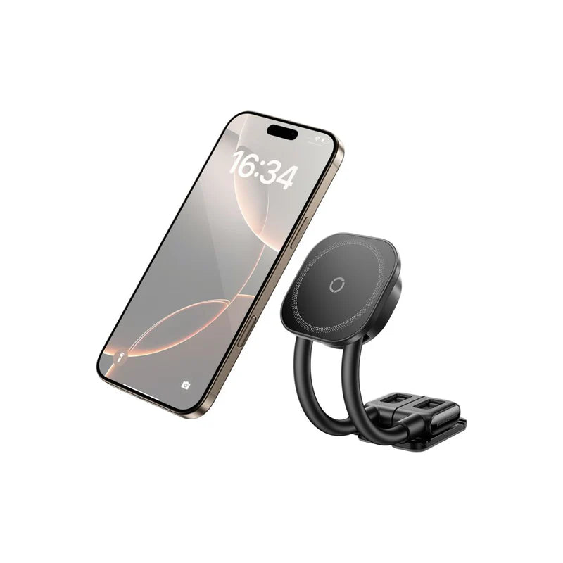 Baseus PrimeTrip C03s Magnetic Mount Stick-on Black - حامل سيارة مغناطيسي بيسوس برايم تريب C03s لاصق أسود