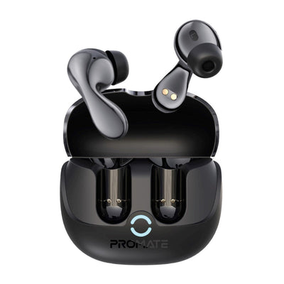 Promate Baton Hybrid ANC TWS Earbuds 500mAh Black-Front