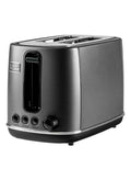 محمصة خبز ستانلس ستيل لشريحتين بقدرة 1050 واط من بلاك أند ديكر | BLACK+DECKER SSET225-B5 1050W 2-Slice Stainless Steel Toaster