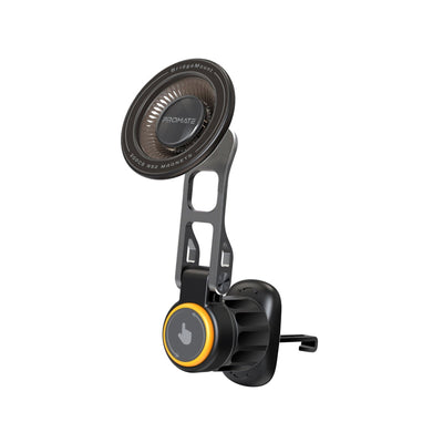 Promate BridgeMount MagGrip 360 rotatable AC vent smartphone mount - main view