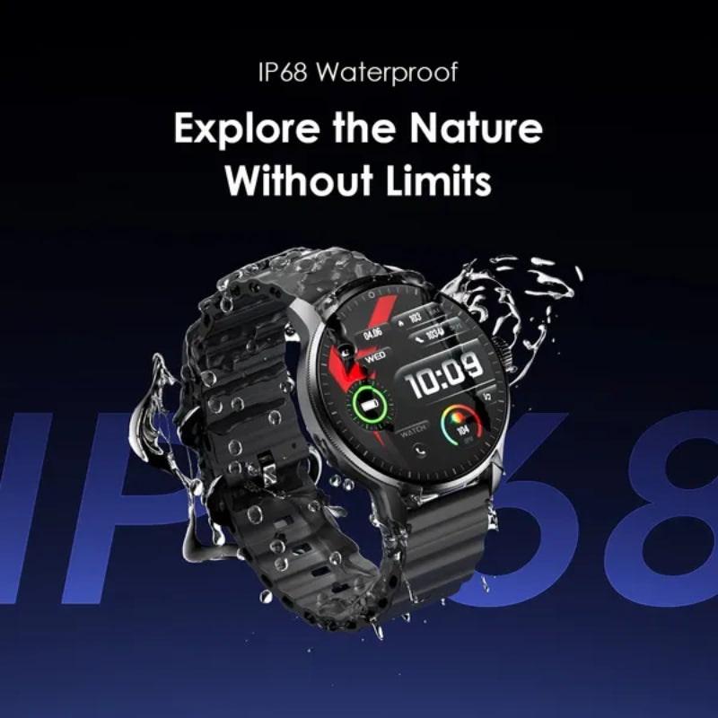 Oraimo Smartwatch OSW-830 Black - Oraimo Smartwatch bi dîmendera AMOLED a 1.43 înç û berxwedana avê ya IP68 