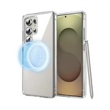 UGREEN Classy Clear Magnetic Protective Case for Samsung Galaxy S25 Ultra Clear | حافظة يوجرين المغناطيسية الشفافة لسامسونج جالاكسي S25 الترا