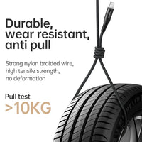 كيبل مكدودو يو اس بي اي الى لايتننغ بطول 1.2 متر | Mcdodo Auto Disconnect Lightning Charging Cable Nest Series 1.2m
