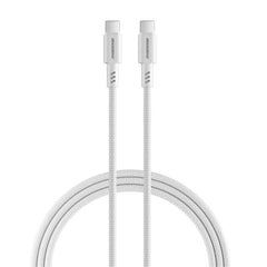 كيبل روك روز Asics تايب سي إلى تايب سي بقدرة شحن 100 واط وبطول 1 متر | RockRose Asics CC Plus USB-C to USB-C Cable 100W 1m