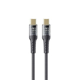 Kabloya Şarjkirina Bilez a Havit CB6240 1m USB-C bo USB-C PD 60W - Kabloya Şarjkirina Bilez a Havit 1m USB-C bi Hêza 60W
