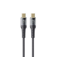 Kabloya Şarjkirina Bilez a Havit CB6240 1m USB-C bo USB-C PD 60W - Kabloya Şarjkirina Bilez a Havit 1m USB-C bi Hêza 60W