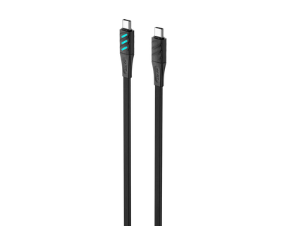 كيبل هافيت CB6254 تايب سي الى تايب سي بقدرة شحن 60 واط وبطول 1متر | Havit CB6254 USB-C to USB-C Cable 60W Fast Charging 1M