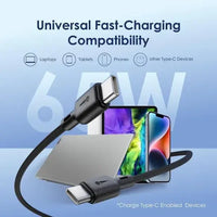 Oraimo OCD-154CC USB-C to USB-C Cable 1.5m Black - Coiled