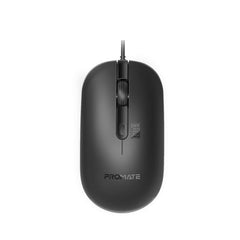 Promate CM-2400 MaxComfort adjustable DPI wired optical mouse - main view