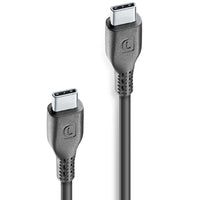 Kabloya Hêzê ya Cellularline 120cm USB-C bo USB-C - Kabloya Şarjkirinê ya Cellularline 120cm USB-C bo USB-C