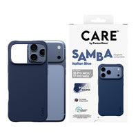 بانزر جلاس كفر أزرق إيطالي لهاتف iPhone 18 Pro Max / iPhone 17 Pro Max | CARE by PanzerGlass Samba Case Italian Blue with MagSafe iPhone 18 Pro Max | 17 Pro Max