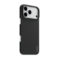 بانزر جلاس كفر ألياف أراميد نحيف لهاتف iPhone 18 Pro Max / iPhone 17 Pro Max | CARE by PanzerGlass Discovery Case Black & Grey with MagSafe iPhone 18 Pro Max | 17 Pro Max