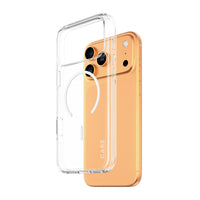 بانزر جلاس كفر شفاف بحلقة بيضاء لهاتف iPhone 18 Pro Max / iPhone 17 Pro Max | CARE by PanzerGlass Urban Explorer Case Transparent with White MagSafe iPhone 18 Pro Max | 17 Pro Max
