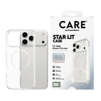 بانزر جلاس كفر ستار ليت بحلقة بيضاء لهاتف iPhone 18 Pro Max / iPhone 17 Pro Max | CARE by PanzerGlass Star Lit Case with White MagSafe iPhone 18 Pro Max | 17 Pro Max