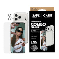 بانزر جلاس بكج حماية 3 في 1 لهاتف iPhone 17 Pro Max | CARE | SAFE. by PanzerGlass 3-in-1 Combo Bundle iPhone 17 Pro Max