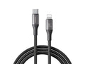كيبل جويرووم فلاش سيريس يو اس بي سي الى لايتننغ بقدرة شحن سريع 30 واط | Type-C to Lightning Flash Series 30W Fast Charging Data Cable