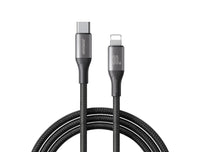 كيبل جويرووم فلاش سيريس يو اس بي سي الى لايتننغ بقدرة شحن سريع 30 واط | Type-C to Lightning Flash Series 30W Fast Charging Data Cable