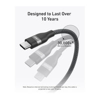 كيبل هافيت CB6297 المغناطيسي من تايب سي الى تايب سي بقدرة شحن 60 واط  وبطول 1 متر | Havit CB6297 Magnetic USB-C to USB-C Cable PD 60W Fast Charging 1m