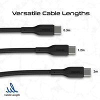 Promate CableKit-CC 30cm cable used with a power bank