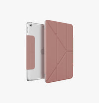 UNIQ Camden slim folding case for iPad 10.2 inch Light Coral