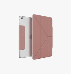 UNIQ Camden slim folding case for iPad 10.2 inch Light Coral