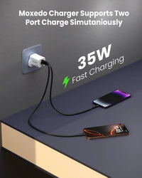 Moxedo Volton Pro 35W GaN Wall Charger - Detail