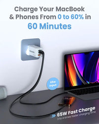 Moxedo Volton Pro 65W GaN Wall Charger - Ports