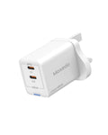 شاحن جداري 45 واط GaN بمنفذي USB-C | Moxedo Volton Pro