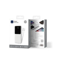 باور بانك ويوو إيسن Wi-P081 بسعة 10000 مللي أمبير وقدرة 22.5 واط مع كيبلات مدمجة | WiWU Essen Power Bank 22.5W 10000mAh Wi-P081 with Built-in Cables