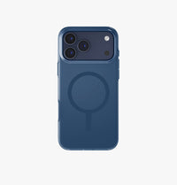 UNIQ Clario recycled plastic case for iPhone 17 Pro Max Royal Blue - front view